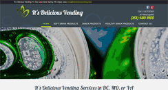 Desktop Screenshot of itsdeliciousvending.com